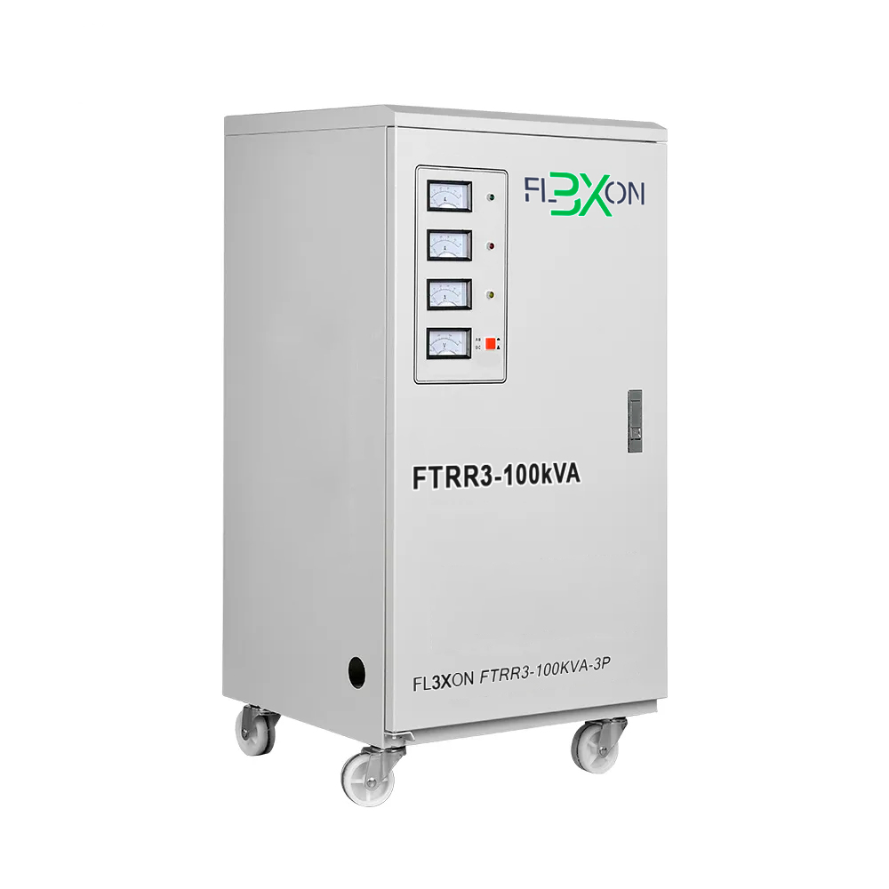 Voltage Regulator Transformer 100kVA Three-phase 220V to 380V/440V - FL3XON México